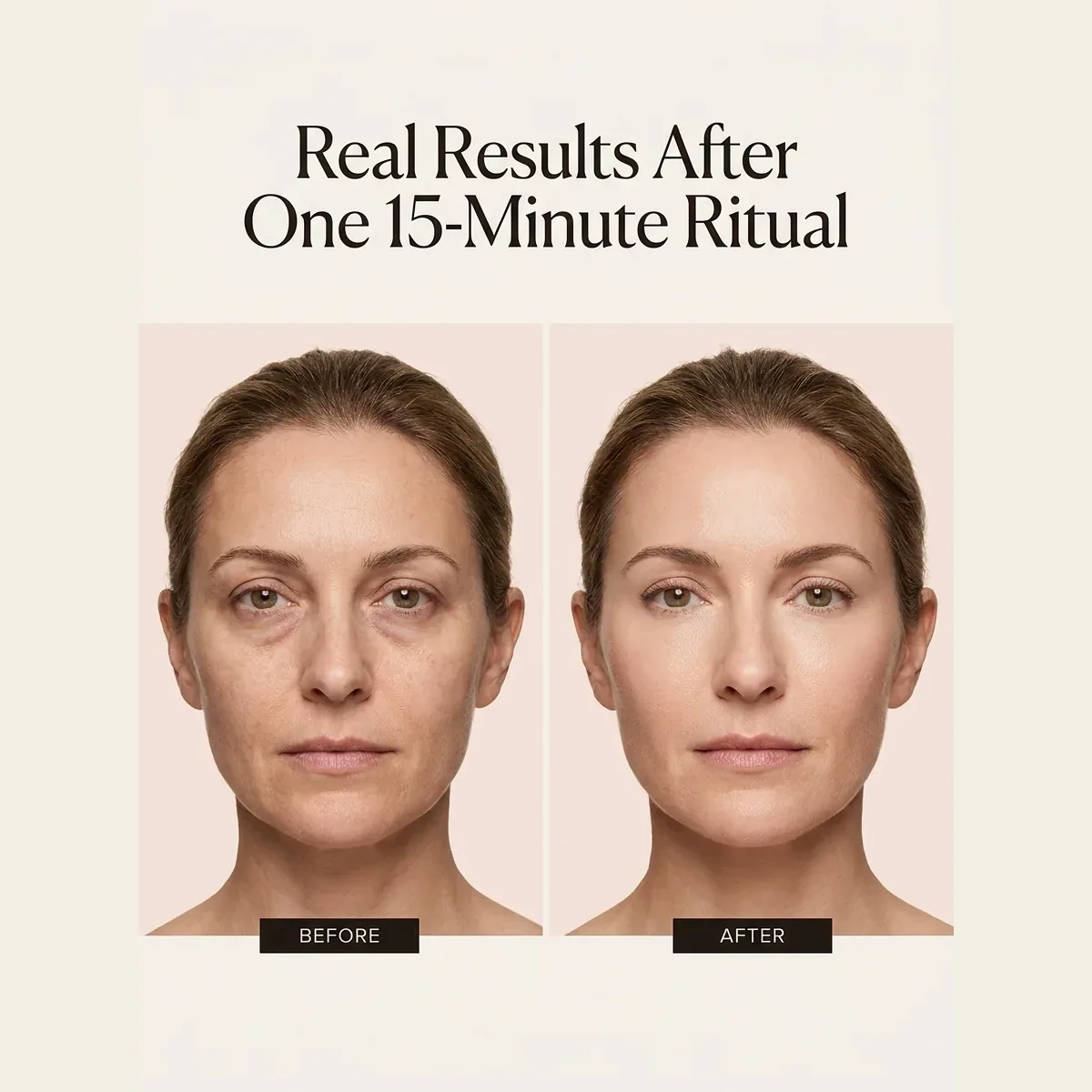 Rested-Looking Eyes In 15 Minutes - For 67 Cents A Pair